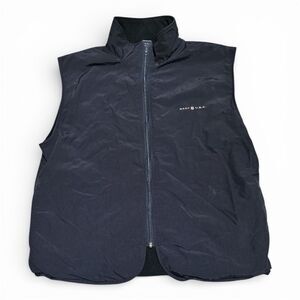 Gant USA Force-8 Jacket Vest All Weather Sailing Equipment Mens XL Blue Lined